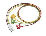 Кабели отведений ЭКГ 3 электродные с зажимом, Philips, арт. М1672А
