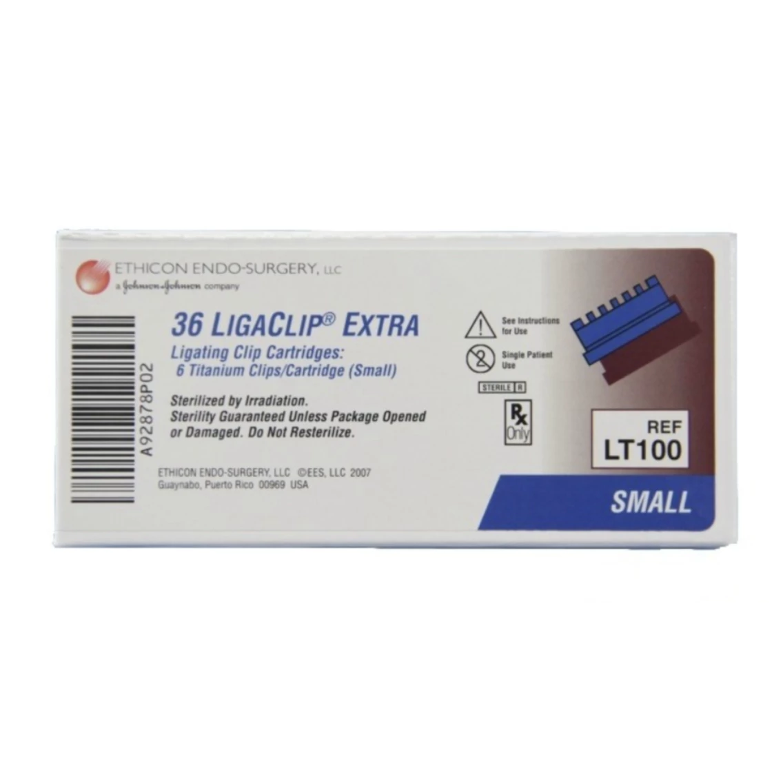 Клипсы LIGACLIP EXTRA S (малые) по 6 в кассете, LT100