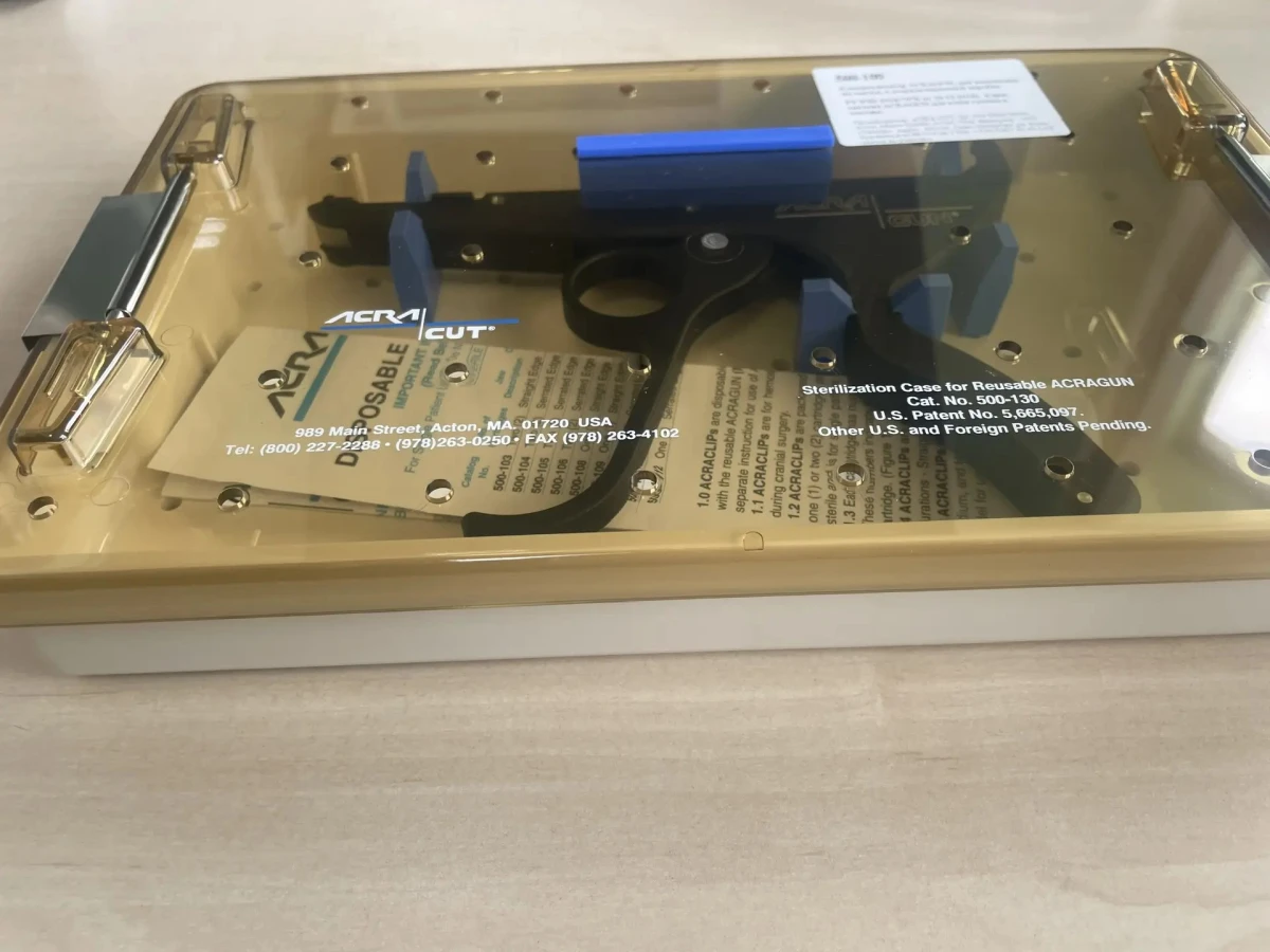 Пистолет-аппликатор для клипс клип-системы аcragun