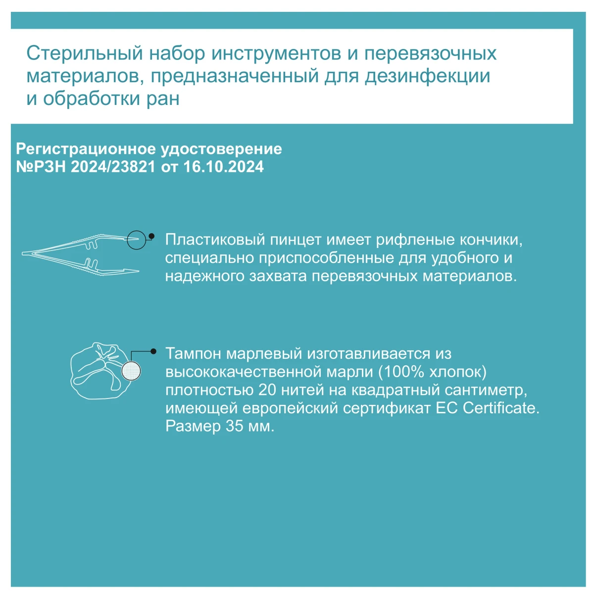 Набор NeoSet для обработки ран