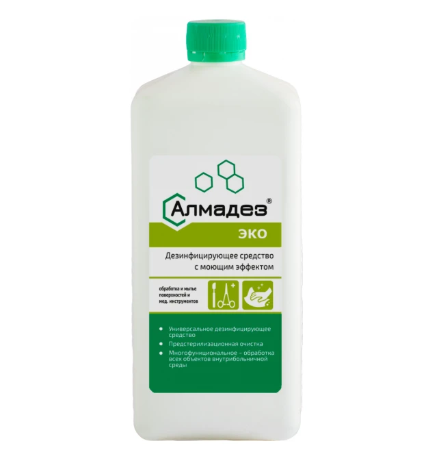 Алмадез-Эко, 1л. (крышка, концентрат), арт. АЛ-ЭКО-1л