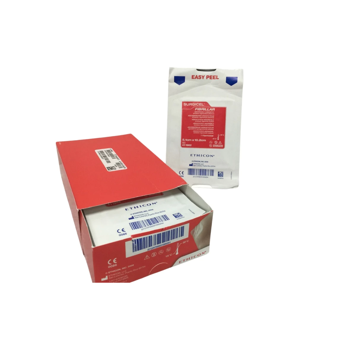 Материал гемостатический рассасывающийся Ethicon Surgicel Fibrillar 411962
