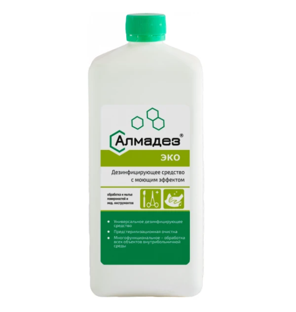 Алмадез-Эко, 1л. (крышка, концентрат), арт. АЛ-ЭКО-1л