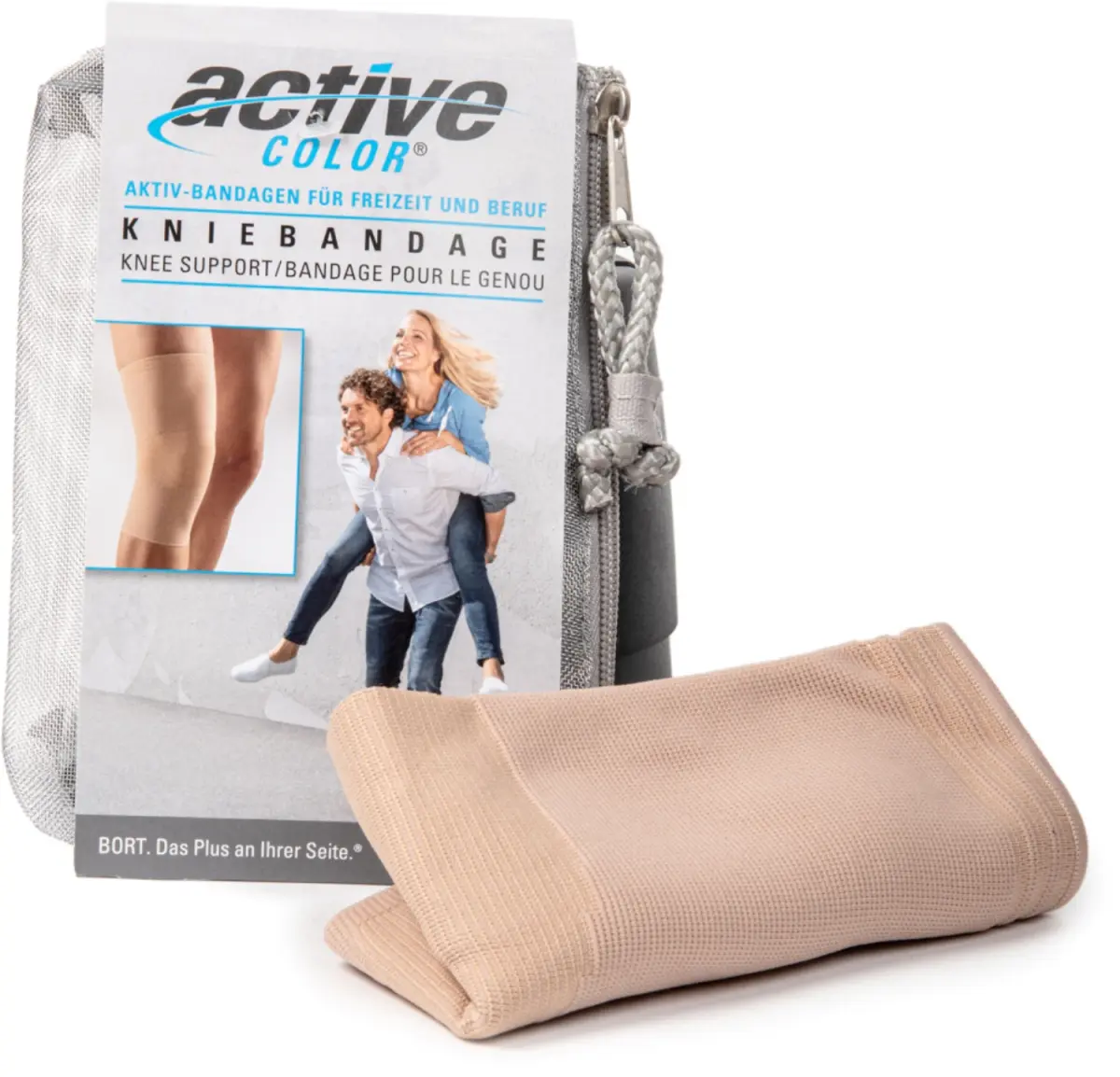 Суппорт колена Bort Medical ActiveColor® Knee Support, телесный