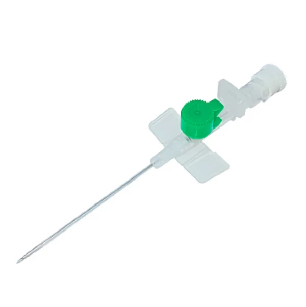 Канюля внутривенная Vogt Medical 1311225E с инъекционным портом и крыльями 18G 45мм (150 шт.)